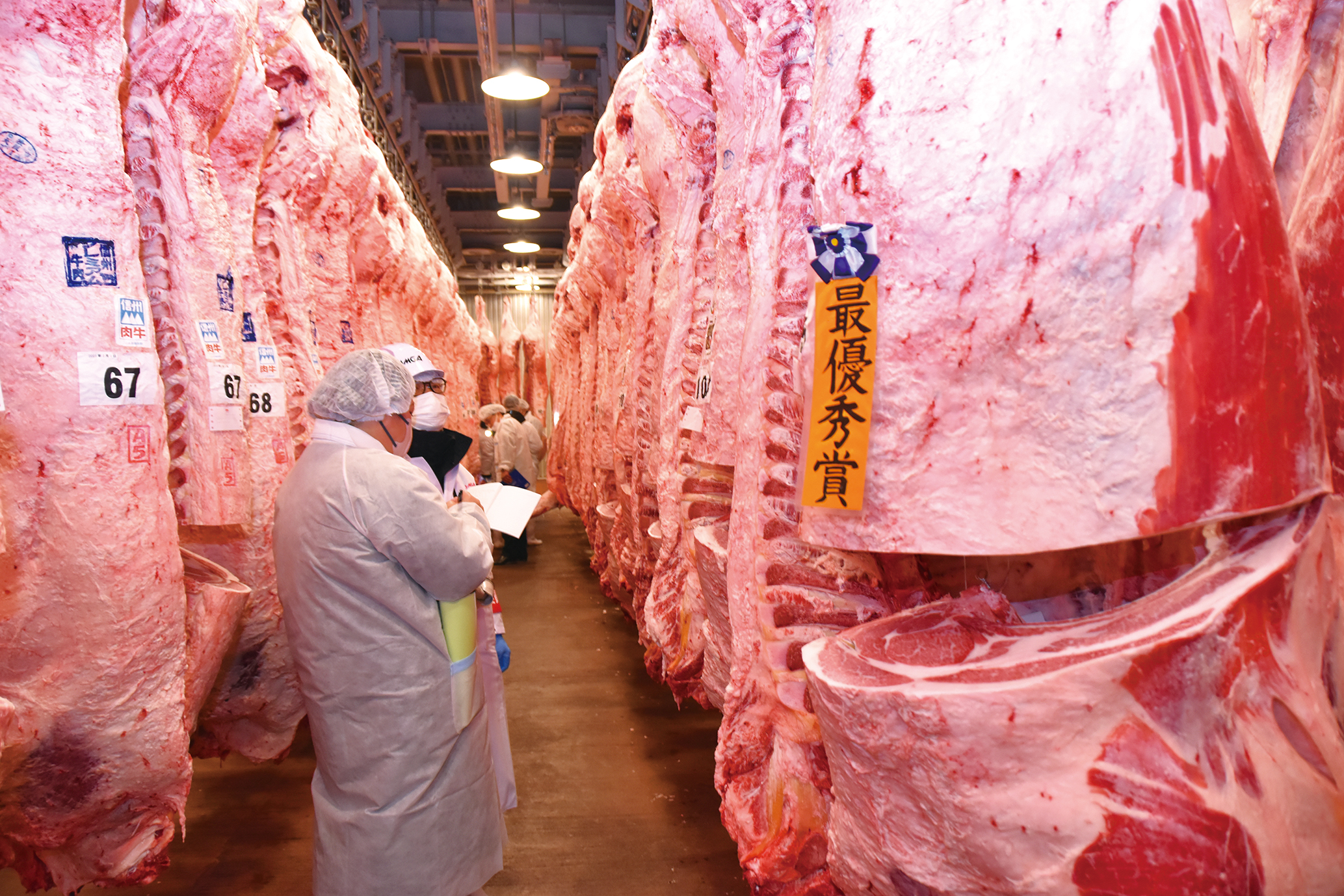 和牛・うしの中山（鹿児島）初栄誉 交雑・緑陽肉用牛牧場（北海道）2