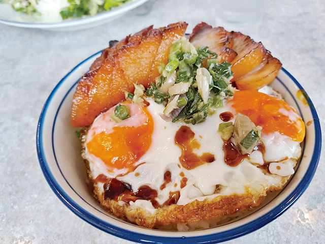写真1 叉燒飯（チャーシュー丼）